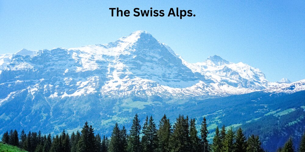 The Swiss Alps.